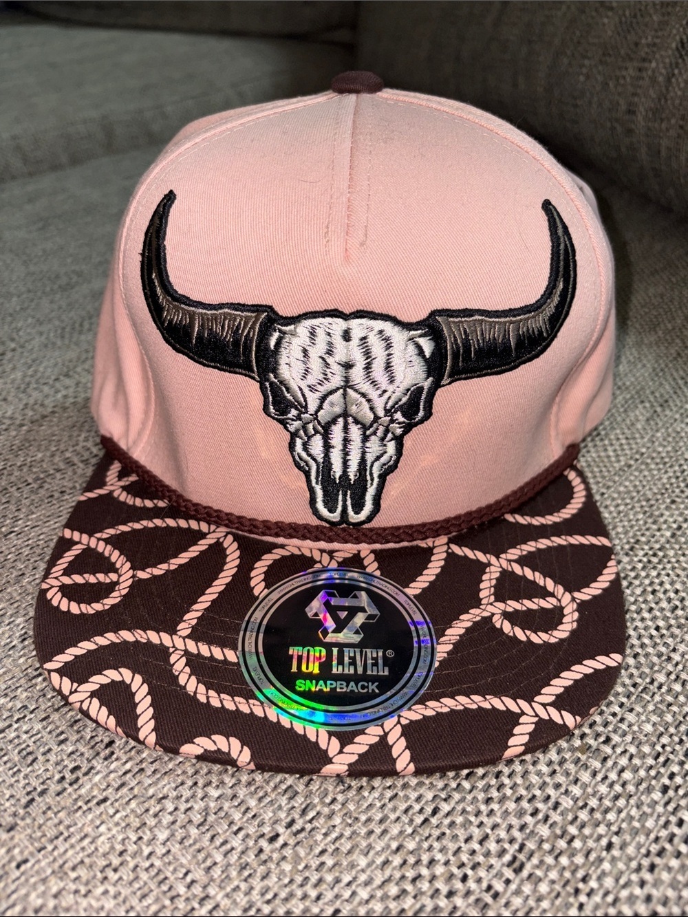 RODEO TOP LEVEL SNAPBACK HAT CAP WESTERN BULL, HORSE, NEW WITH TAGS